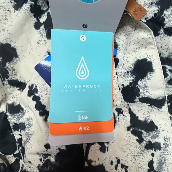 GSOU SNOW Women's Ski/Snowboarding *Jacket*, Abstract Flower Print, Large, NEW - Picture 10 of 13